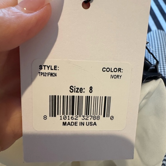 BRANDON MAXWELL The Ilana Layered 100% Silk Top in Ivory NWT - Picture 7 of 10